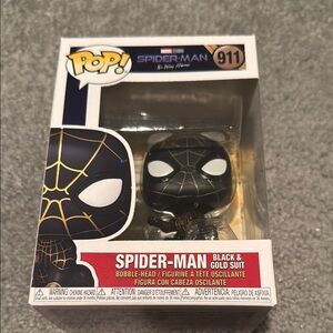 Funko Pop Spider-Man Black & Gold Suit
